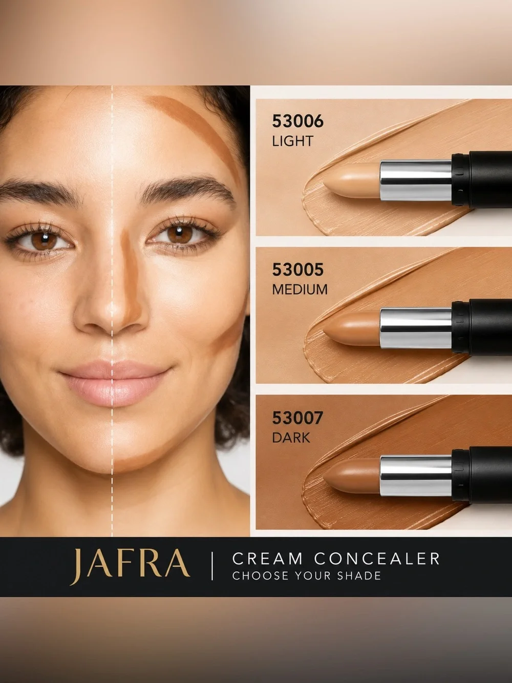 JAFRA Cream Concealer | Light, Medium or Dark | Choose Your Shade | New